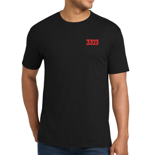 3323 Printed Triblend Tee - Unisex Thumbnail