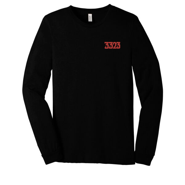 3323 Embroidered LS Tee - Unisex Thumbnail